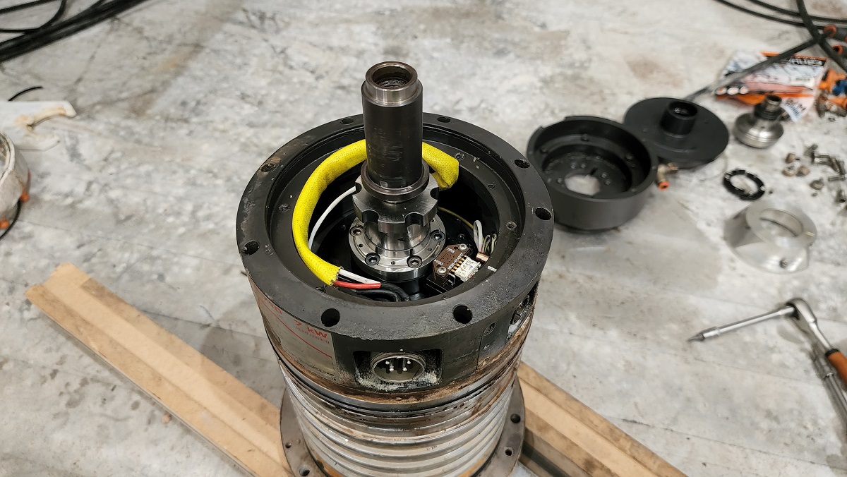 Intermac JET spindle repair