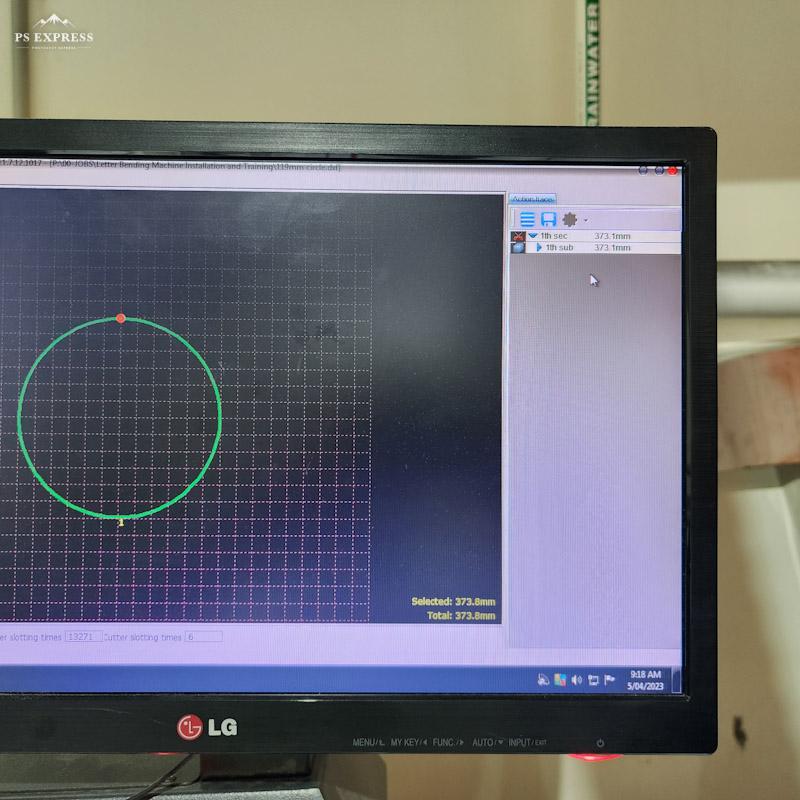 Shape length calculation